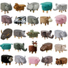 Animal Ottomans Footstools Padded Cushion Pouffe Stool Rest Children Toy Gift