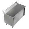 Catering Sink Commercial Kitchen Cabinet Stainless Steel Work Table Storage Unit