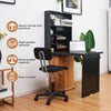 Wall Mounted Desk Folding Computer Table Space Saving Workstation Home Office