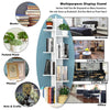 8-Tier Floor Standing Bookcase Tree-Shaped Display Bookshelf w/Rounded Corners