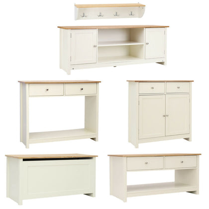 Wooden TV Units Table Sideboard Wall Rack Beige TV Stand Living Room