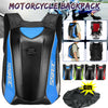 Carbon Fiber Motorcycle Motorbike Luggage Backpack Racing Riding Storage Bag UK