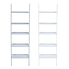 Ladder Shelving Unit 5 Tier Plant Pot Display Stand Book Shelf Wall Storage Rack