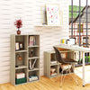 Bookcase Storage Shelves Unit Organiser Display Standing Shelving Cupboard Home