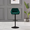 2/4x Bar Stools Gas Lift Swivel Stool Vilvet Breakfast Kitchen Cafe Chairs