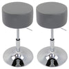 1/2x Faux Leather Padded Bar Stool Gas Lift Swivel Bar Chair Club Cafe Breakfast