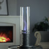 Bio Ethanol Fireplace Indoor Outdoor TableTop Camping Fire Pit Glass Top Burner