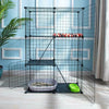 LEVEL Large DIY Collapsible Pet Cat Wire Cage Indoor Outdoor Playpen Vacation