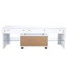 Modern TV Unit Cabinet Stand LED Lamp Beads Entertainment Stand Home Decor UK