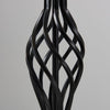 Barley Twist Table Lamp Traditional Glass Living Room 47CM Tall Light LED Bulb