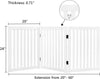 Wooden Freestanding Pet Safety Barrier Divider Gate Step Over Fence Dog