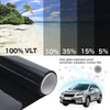 Car Window Tint Film Kit Tinting Super Black Limo 5%,15%,35%,50% Glass HD Film