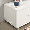 Panana White TV Stand Cabinet Unit 2 Door 2 Shelves Cupboard Entertainment