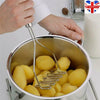 UK Stainless Steel Potato Masher Practical Kitchen Gadgets Potato