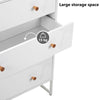 Large Chest of Drawers White 4 Drawers Bedroom Hallway with Wide Storage Space