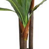 4ft Tropical Artificial Palm Tree Large Plants Fake Bamboo Leafs Garden Decor