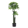 Large Artificial Tree w/ Pot Realistic Fake Tropical Plant Indoor Outdoor Decor