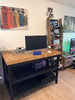 Bronx Dark Oak Effect Ladder Storage Unit
