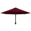 Wall-Mounted Parasol & Metal Pole Umbrella Patio Parasol Garden Umbrella