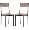 Dining Table and 2/4 Chairs Set 4/6 Seater Home Kitchen Dining Room Furniture