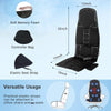 Vibrating Back Massager with Heat Deep Massage Chair Pad For Full Back