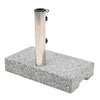 Parasol Base Granite Outdoor Umbrella Stand Holder Rectangular/Round