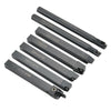 21Pcs 10mm Shank Lathe Turning Tool Holder Boring Bar With Carbide Inserts UK