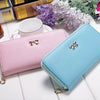 Women Ladies Leather Wallet Long Zip Purse Card Phone Holder Clutch Handbag