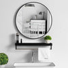 Round Wall Mounted Mirror Bathroom Bedroom Makeup Dressing Mirror Circle