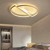 Modern LED Ceiling Light Half Ring Panel Down Lights Bathroom Kitchen Bedroom