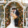 Heavy Duty Wedding Arch Stand Garden Arch Rose Trellis Plant Flower Herb Archway
