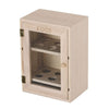 Rustic Style Egg Holder Cabinet Cupboard Wooden 2 Tier 12 Eggs Rack Storage Box