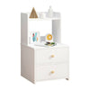 Modern White Chest of Drawers Bedside Table Nightstand 2 Drawer Cabinet Bedroom