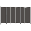 3/4/5/6-Panel Room Divider Folding Partition Privacy Screen Separator 4 Colors