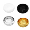 Round Wash Basin Ceramic Gold Above Counter Bathroom Sink Wash Bowl New