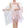 Large Disposable Salon Barber Gown Hairdressing Cape for Beauty Hair Dye Perming