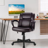 360° Swivel Office Computer Desk Chair Height Adjustable PU Leather Task Chair