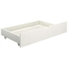 Bed Frame with 4 Drawers White Solid Pine Wood 180x200 6FT King Y0I7