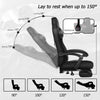 Computer Gaming Chair Ergonomic Executive Office Recliner Footrest Massage Home