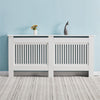 172cm Large White Radiator Cover Modern Traditional Wood Grill Cabinet Furniture