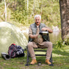 Folding Carp Fishing Deluxe Bedchair Recliner Garden Bed Chair Adjustable