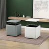 5-in-1 Stool Set Nested Stools Sofa Footstool Cube Combination Dining Chair Seat