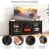 Fireplace TV Stand for TVs up to 65 Inches With 2000W Electric Fireplace Insert