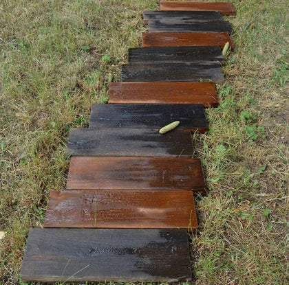 2 DIY Concrete Stepping Stone Garden Paving Pavement Mold Patio Path Maker Mould