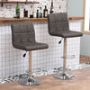 1/2/4/6x Bar Stools Gas Lift Swivel Faux Leather Kitchen Breakfast Counter Salon