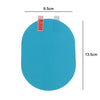 4x Car Anti-fog Rainproof Sticker Side Window Mirror Protective Film Rain Shield