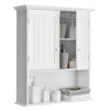 Bathroom Storage Cabinet Wall Mounted Vanity Storage Cupboard w/Adjustable Shelf