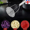 UK Stainless Steel Potato Masher Practical Kitchen Gadgets Potato