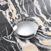 Modern Bathroom Countertop Basin Sink Oval Marble Effect Ceramic Vanity Bowl