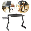 Laptop Cooling Stand Tray Holder Riser Desk Table For Bed Sofa Adjustable Metal